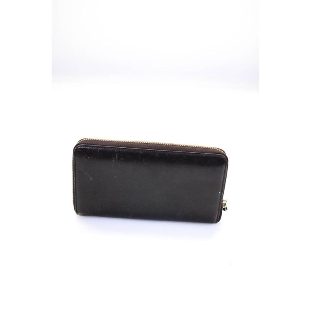 Kate Spade New York Leather Zip Around Multi Pocket Card Wallet Dark Brown - Picture 5 of 10